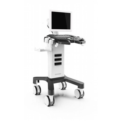 Pòtatif aparèy ultrason nwa ak blan